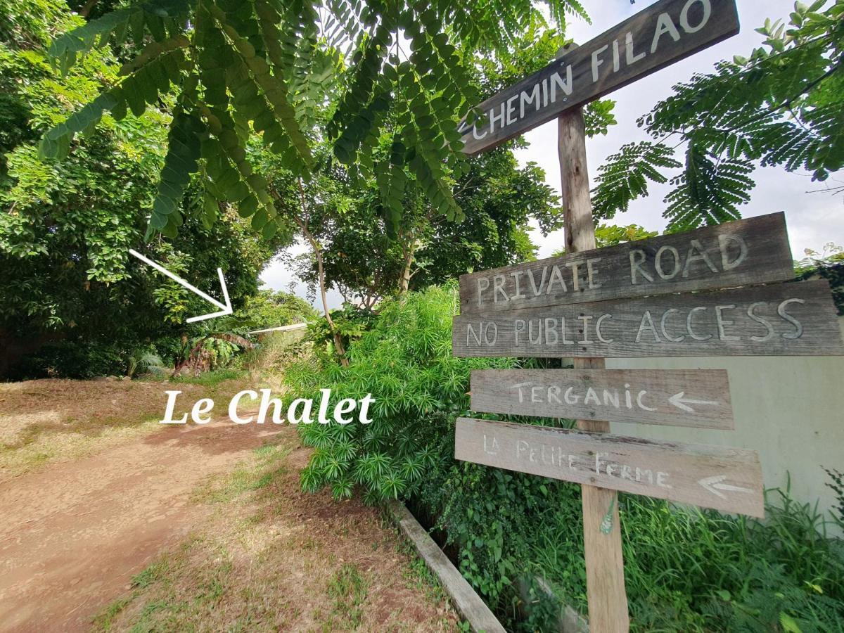 Le Chalet, La Petite Ferme Vieux Grand Port Eksteriør bilde