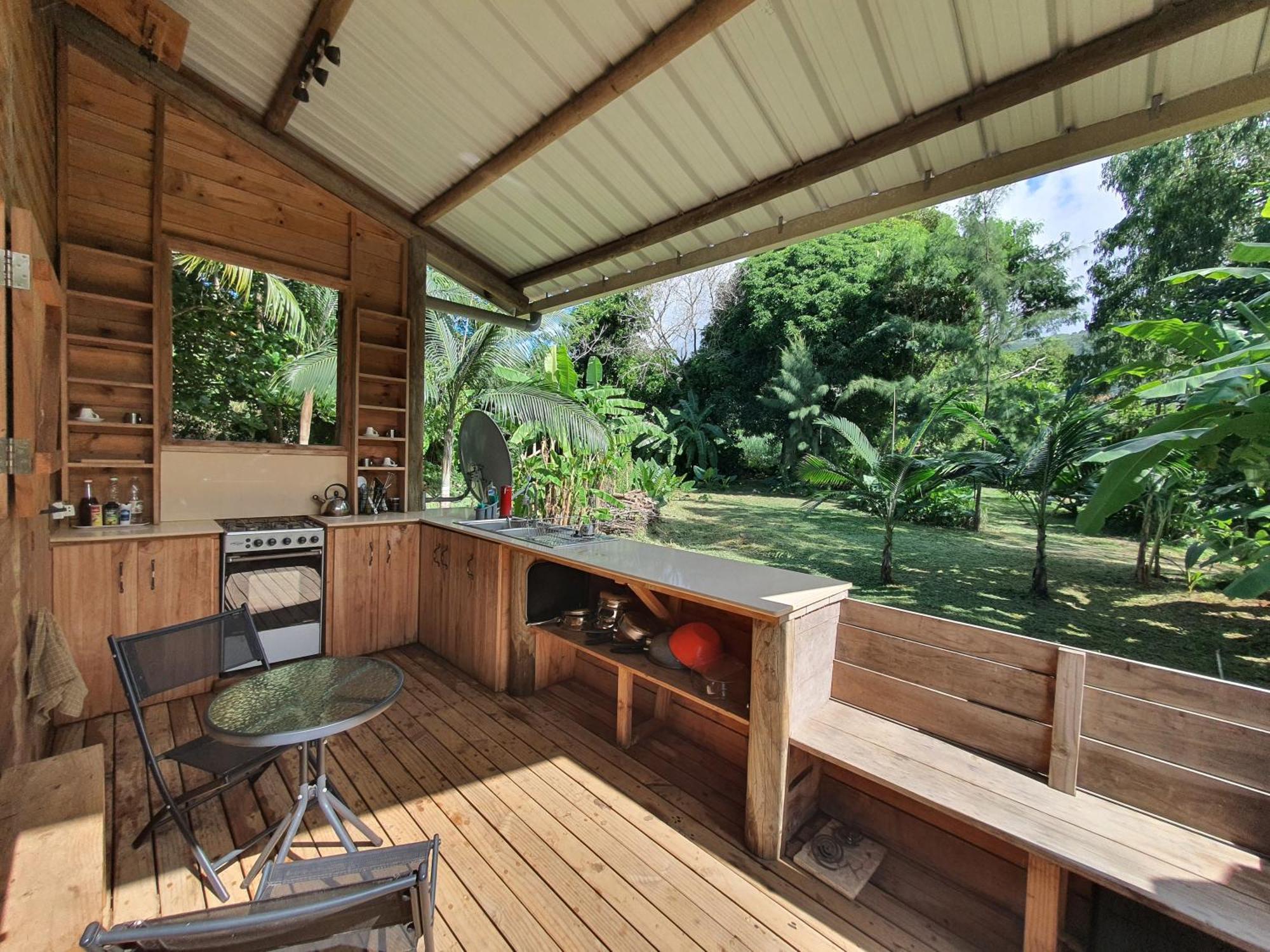 Le Chalet, La Petite Ferme Vieux Grand Port Eksteriør bilde